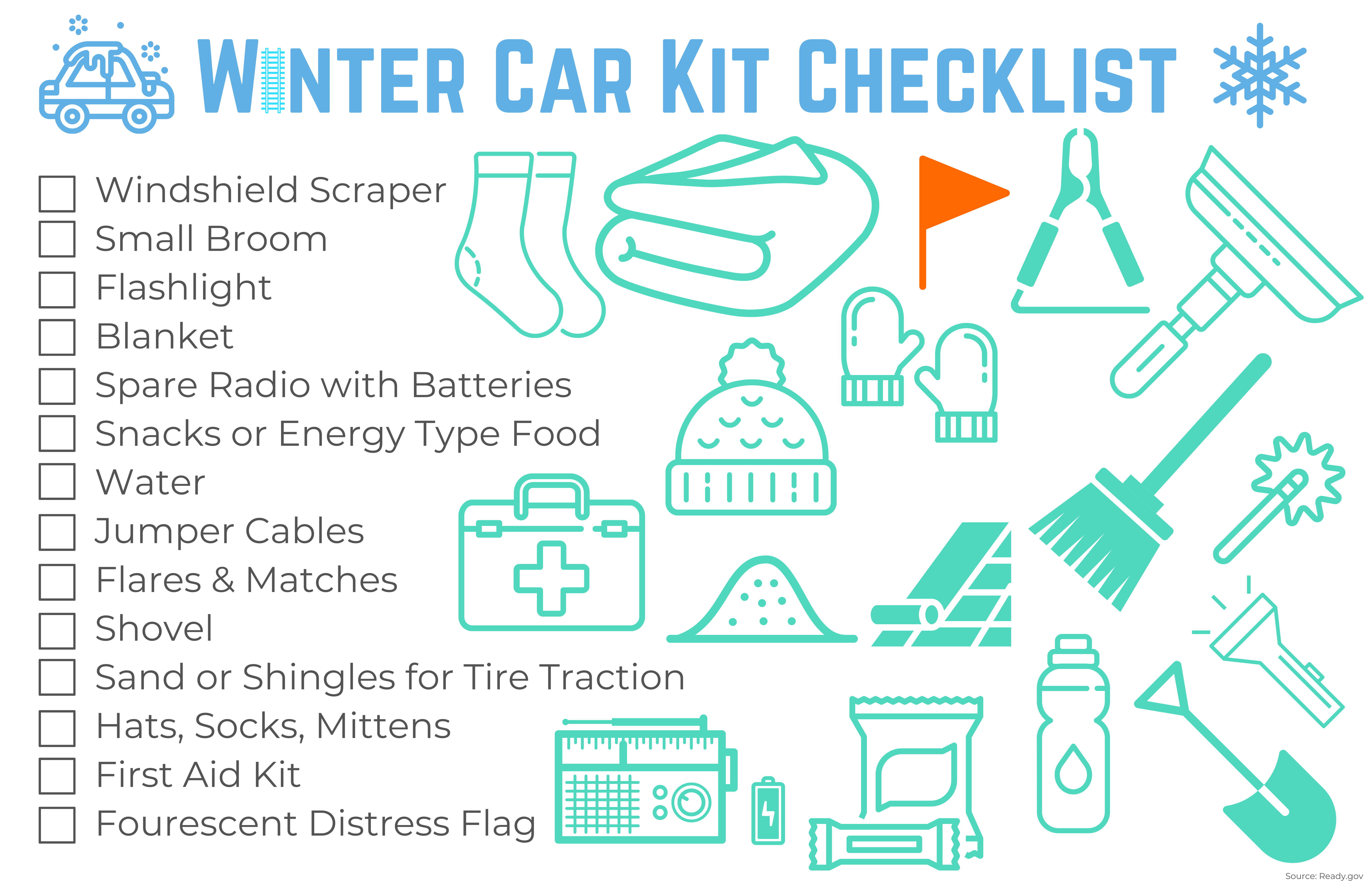Winter Car Kit: Be Prepared for Any Emergency